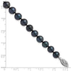 14kw Round Black Saltwater Akoya Cultured Pearl Bracelets