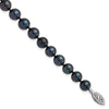 14kw Round Black Saltwater Akoya Cultured Pearl Bracelets