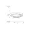 Comfort Fit Lightweight Band — 4 mm