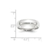 Comfort Fit Lightweight Band — 6 mm