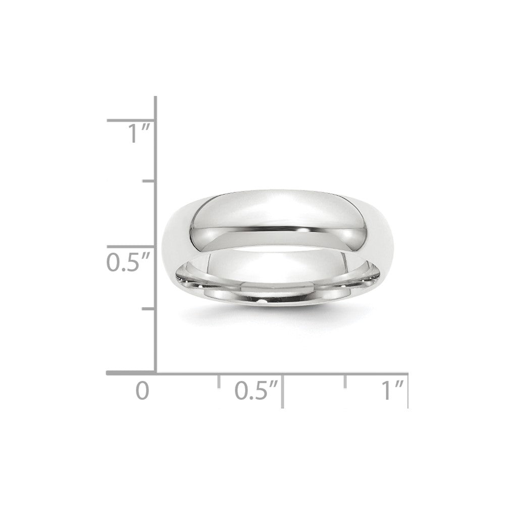 Comfort Fit Lightweight Band — 6 mm
