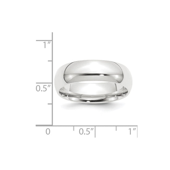 Comfort Fit Lightweight Band — 8 mm