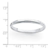 Half Round Lightweight Band — 3 mm