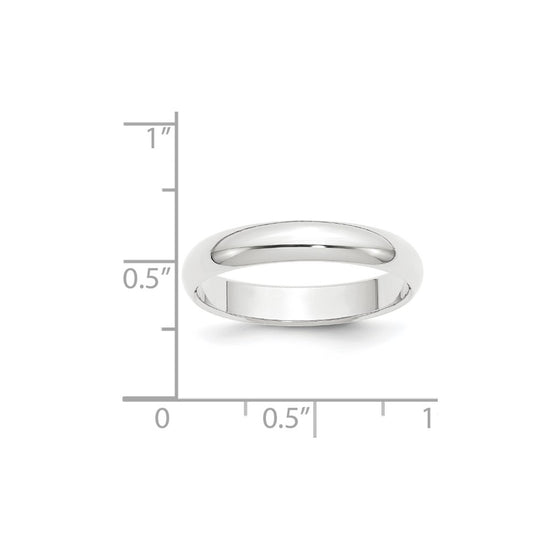Half Round Lightweight Band — 4 mm