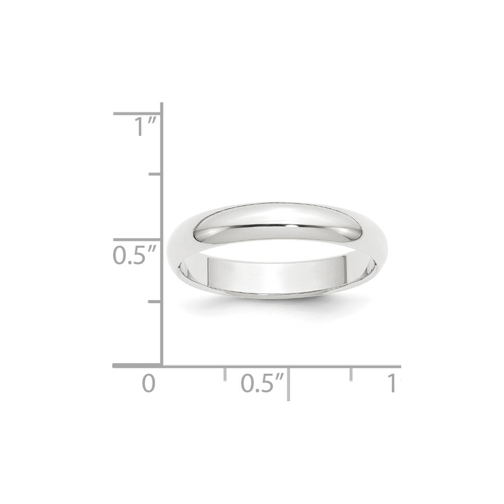 Half Round Lightweight Band — 4 mm