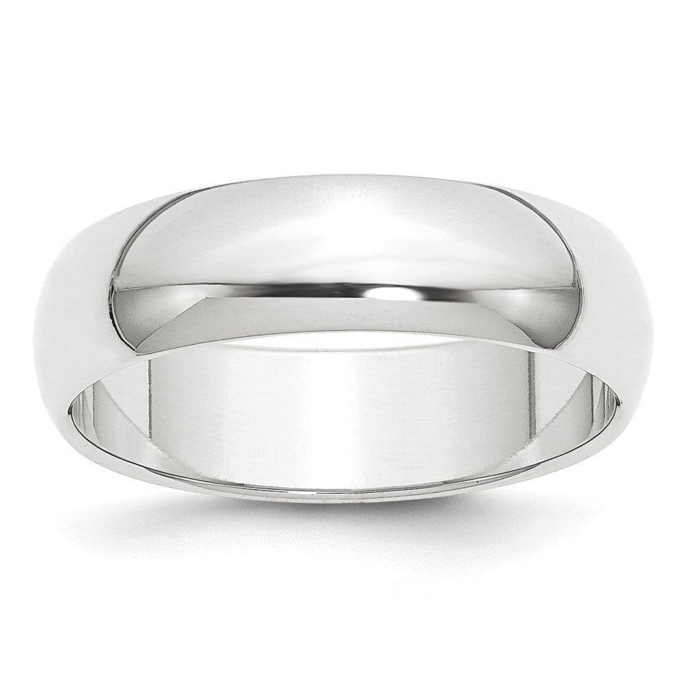 Half Round Lightweight Band — 6 mm