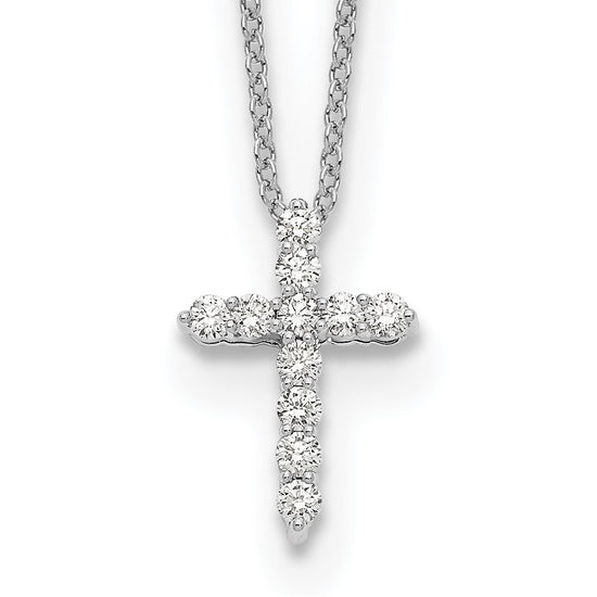 Diamond Cross Pendant Necklaces