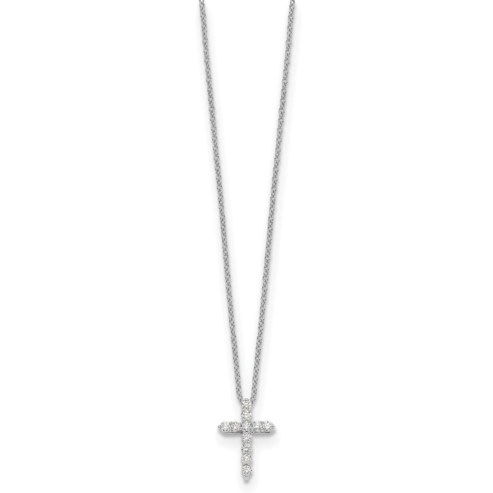 Diamond Cross Pendant Necklaces