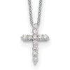 Diamond Cross Pendant Necklaces