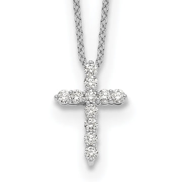 Diamond Cross Pendant Necklaces