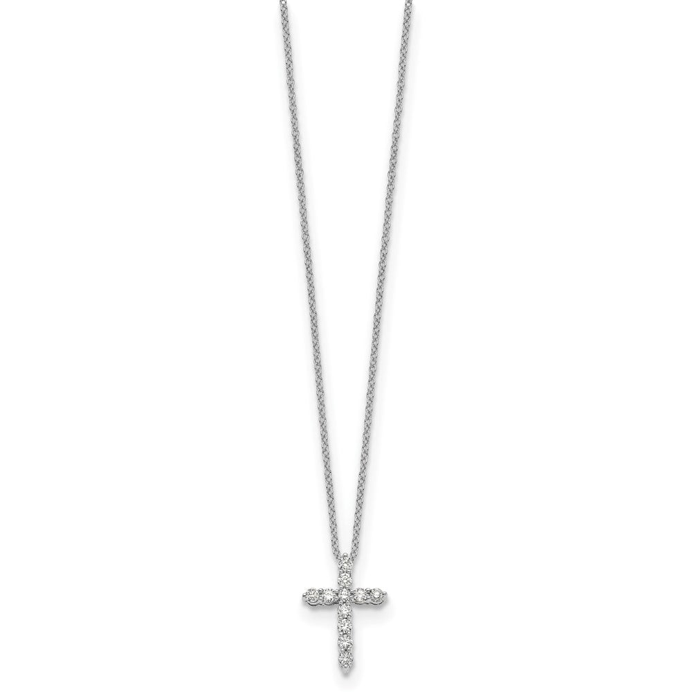 Diamond Cross Pendant Necklaces