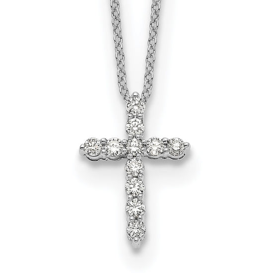 Diamond Cross Pendant Necklaces