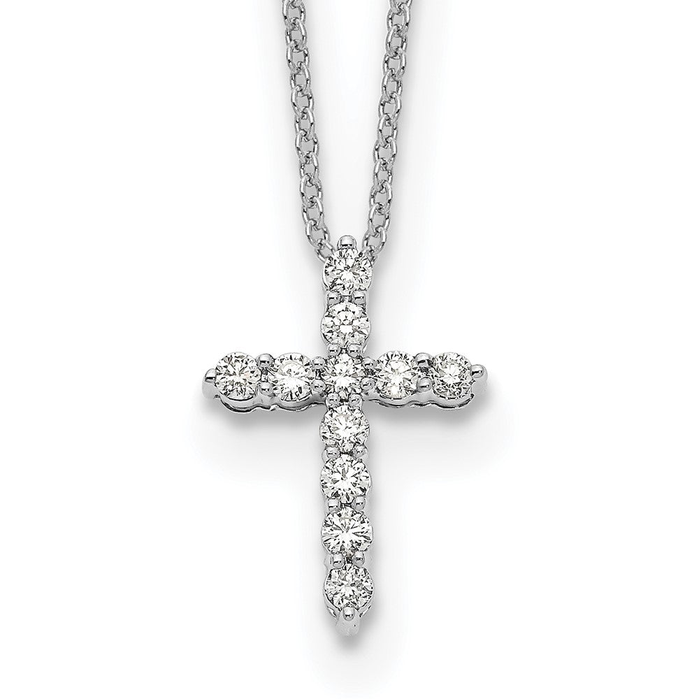 Diamond Cross Pendant Necklaces