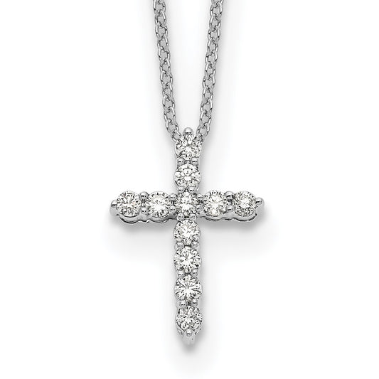 Diamond Cross Pendant Necklaces