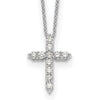 Diamond Cross Pendant Necklaces