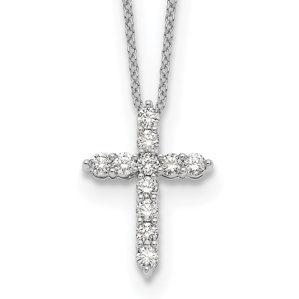 Diamond Cross Pendant Necklaces