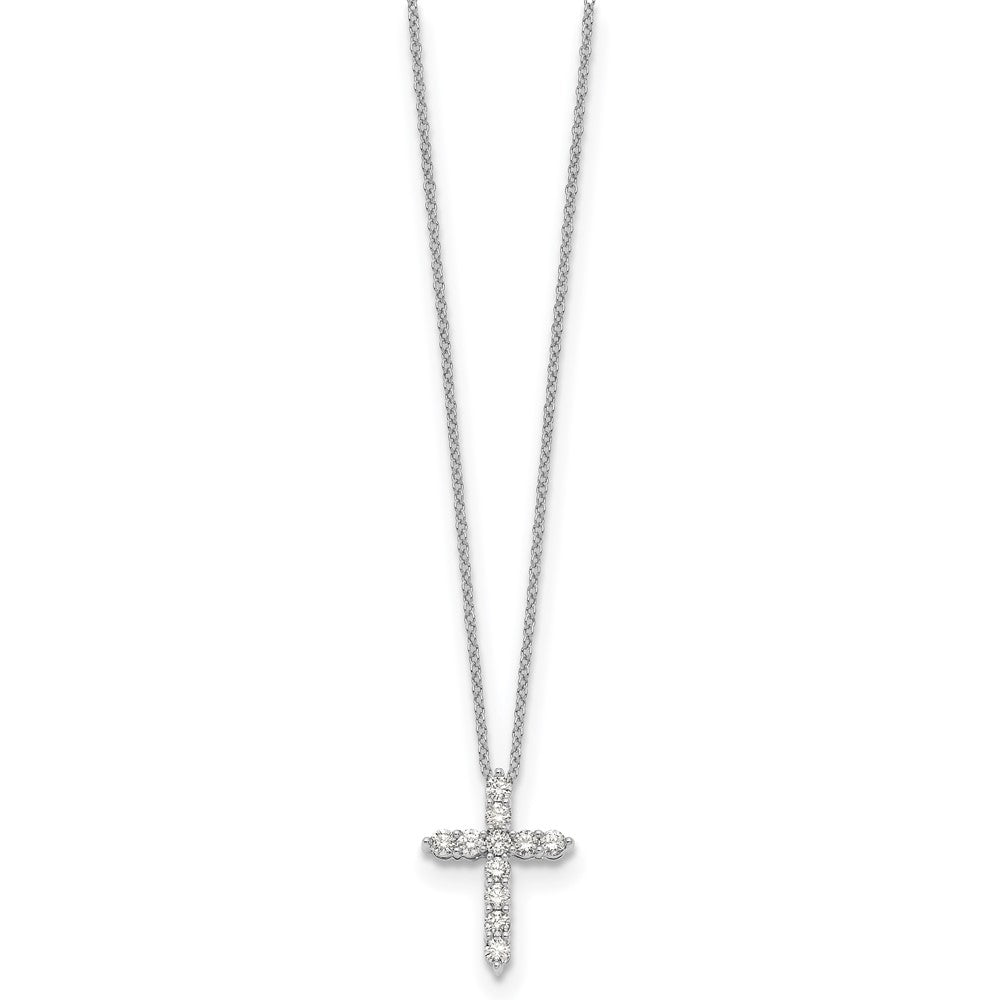 Diamond Cross Pendant Necklaces