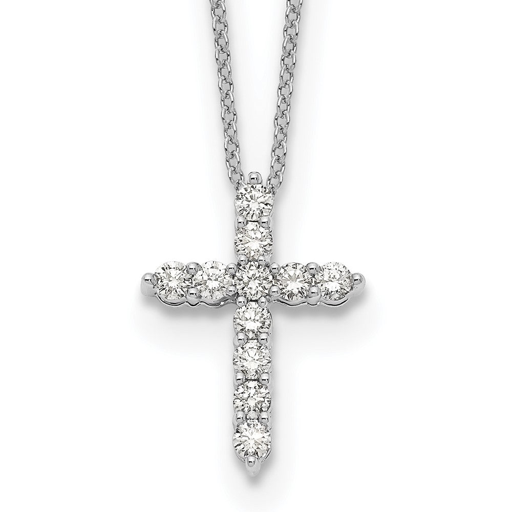Diamond Cross Pendant Necklaces