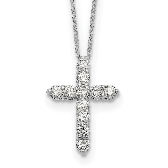 Diamond Cross Pendant Necklaces