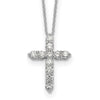 Diamond Cross Pendant Necklaces