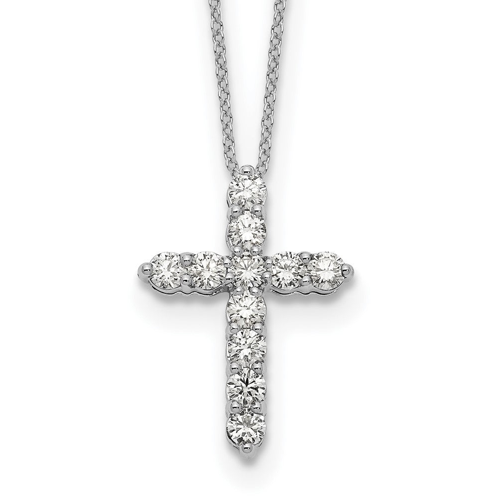 Diamond Cross Pendant Necklaces