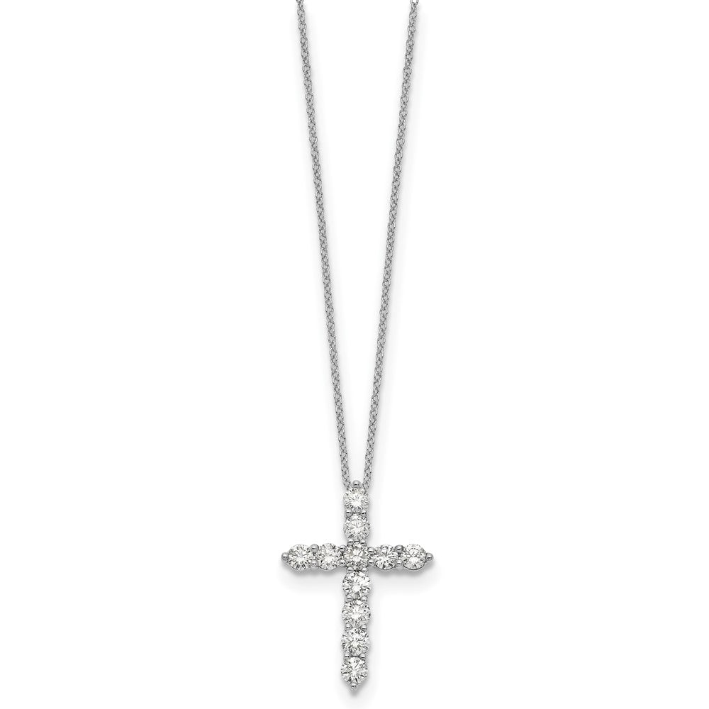 Diamond Cross Pendant Necklaces