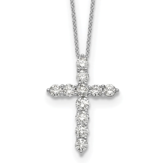 Diamond Cross Pendant Necklaces