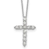 Diamond Cross Pendant Necklaces