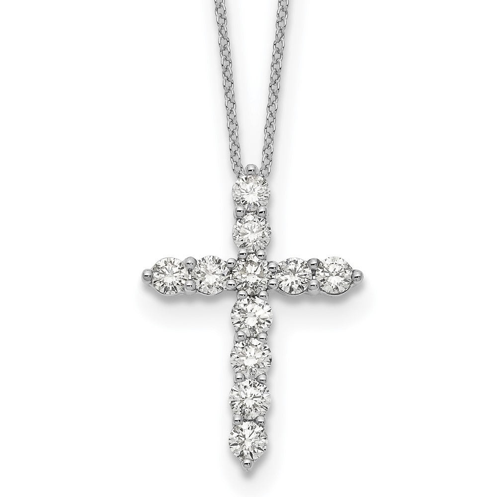 Diamond Cross Pendant Necklaces