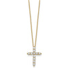Diamond Cross Pendant Necklaces