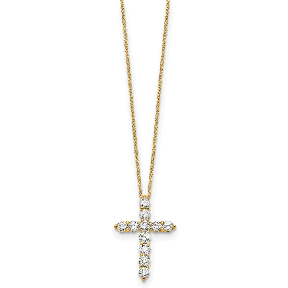 Diamond Cross Pendant Necklaces