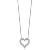 Diamond Heart Pendant Necklaces