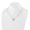 Diamond Heart Pendant Necklaces