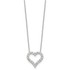 Diamond Heart Pendant Necklaces