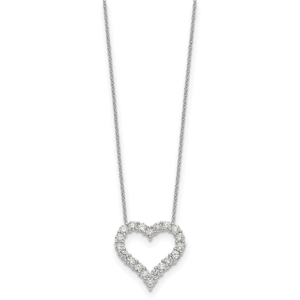 Diamond Heart Pendant Necklaces