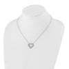 Diamond Heart Pendant Necklaces