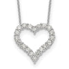 Diamond Heart Pendant Necklaces