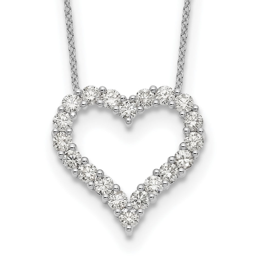 Diamond Heart Pendant Necklaces
