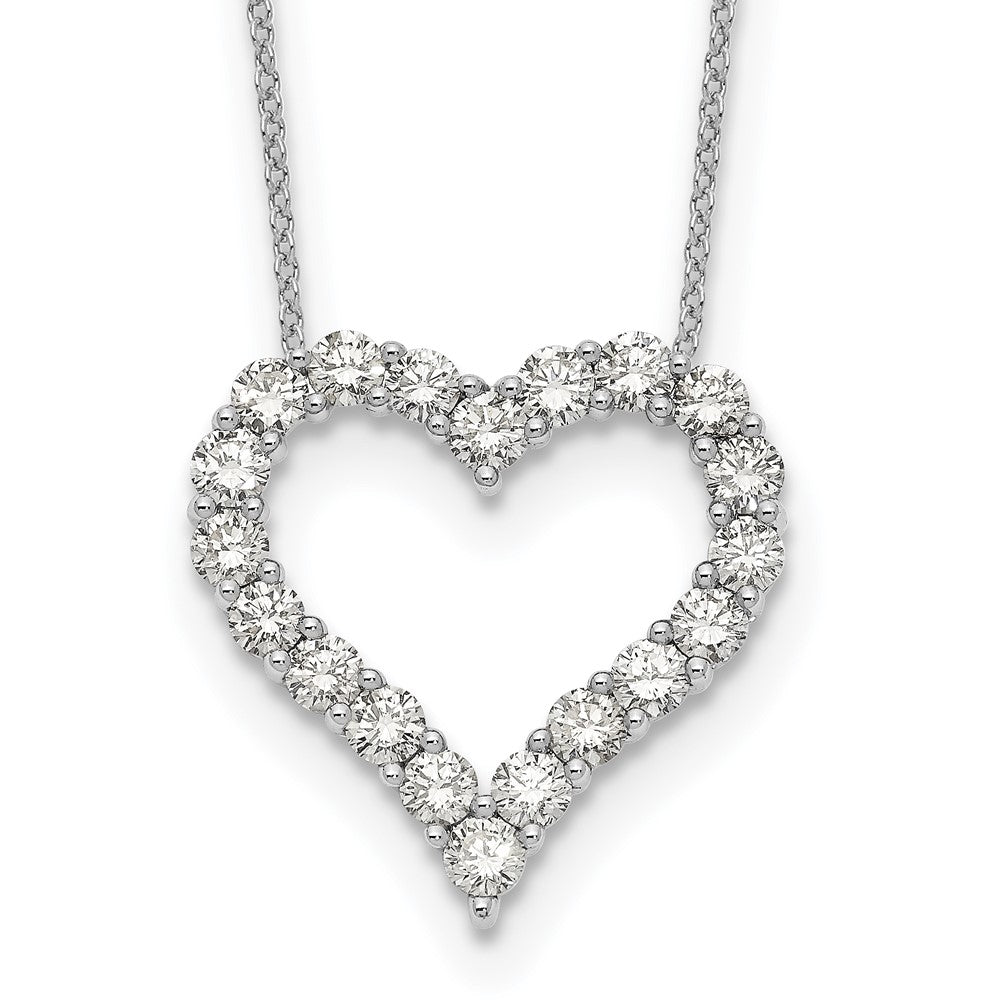 Diamond Heart Pendant Necklaces