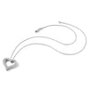 Diamond Heart Pendant Necklaces