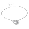 Diamond Heart Pendant Necklaces