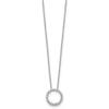 Diamond Circle Pendant Necklaces