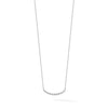 Diamond Curved Bar Necklaces