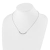 Diamond Curved Bar Necklaces