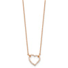 Diamond Heart Pendant Necklaces
