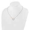 Diamond Heart Pendant Necklaces