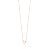 Diamond Heart Pendant Necklaces