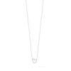 Diamond Heart Pendant Necklaces