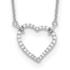 Diamond Heart Pendant Necklaces