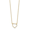 Diamond Heart Pendant Necklaces